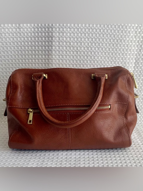 RACHEL Rachel Roy Handbags - Rich Brown RACHEL ROY Leather Handbag w/ Gold Toned Hardware  Doctor Style #766